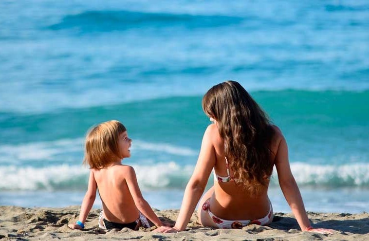 Naked Teens At The Spanish Beach